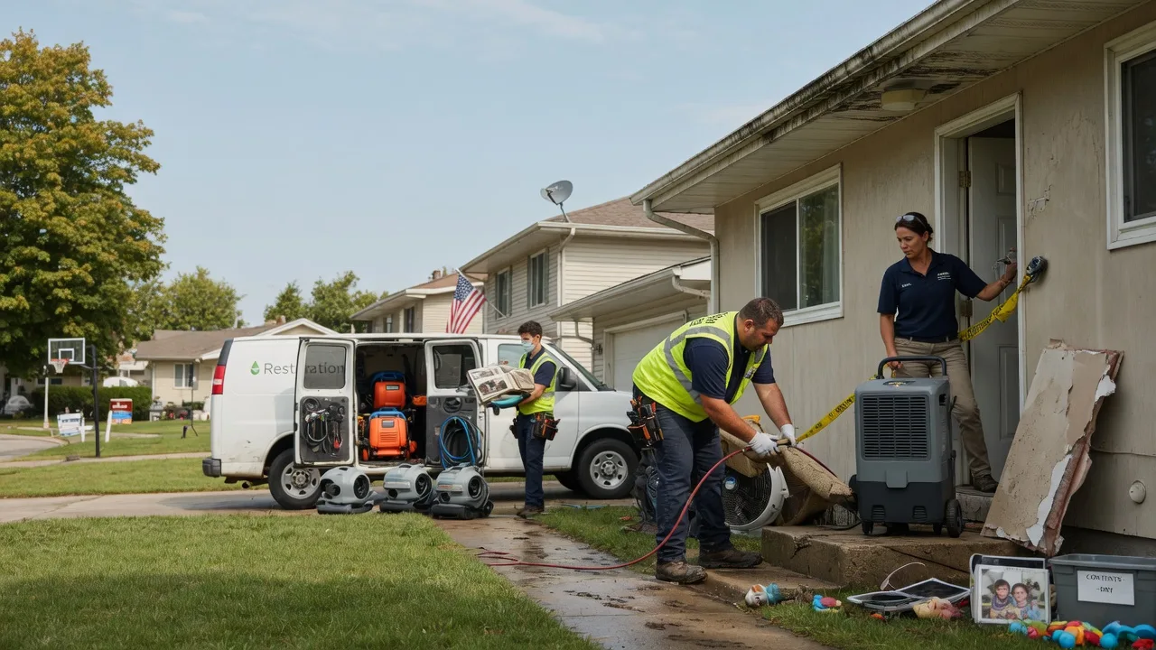 Water Damage Restoration in Abercrombie, ND near me